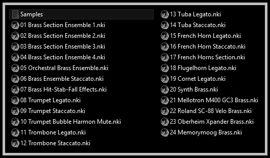Aeternus Brass NKI is a Sample Library version made specially for Mac users in order to use it on Native Instruments Kontakt 