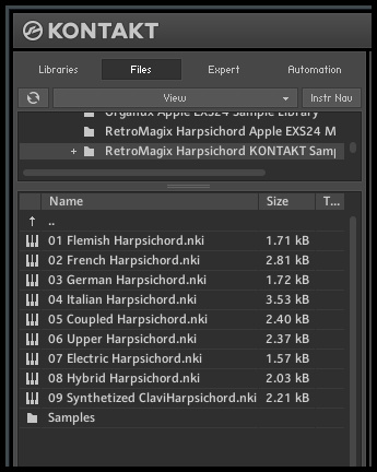 RetroMagix Harpsichord NKI is a Sample Library version made specially for Mac users in order to use it on Native Instruments Kontakt . RetroMagix Harpsichord Mac, RetroMagix Harpsichord for Mac, RetroMagix Harpsichord for Macintosh, How to intall RetroMagix Harpsichord (Cello, Violin, Viola & Double Bass), Syntheway RetroMagix Harpsichord for Mac OS X, RetroMagix Harpsichord for Intel Mac, iMac, RetroMagix Harpsichord for GarageBand, RetroMagix Harpsichord for Logic, Hammond for Mac, B3 for Mac, B3 Organ for Mac, Hammond organ for Mac